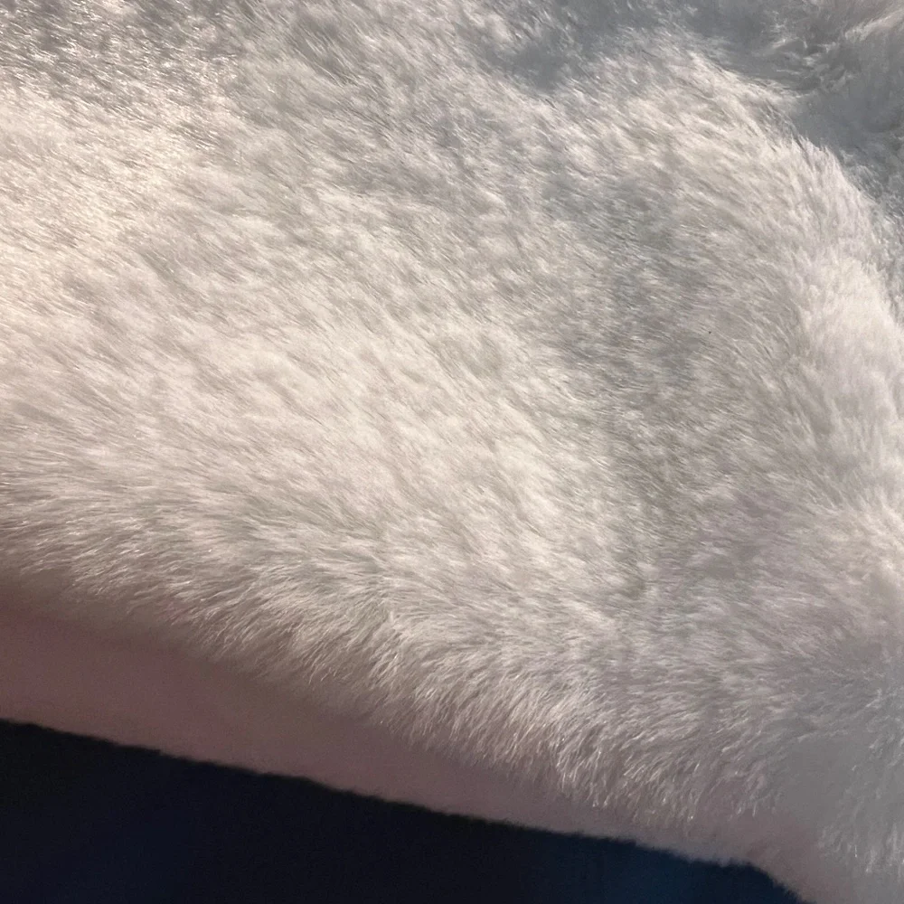 NIB by Terry White Faux Fur Makeup Pouch x 2